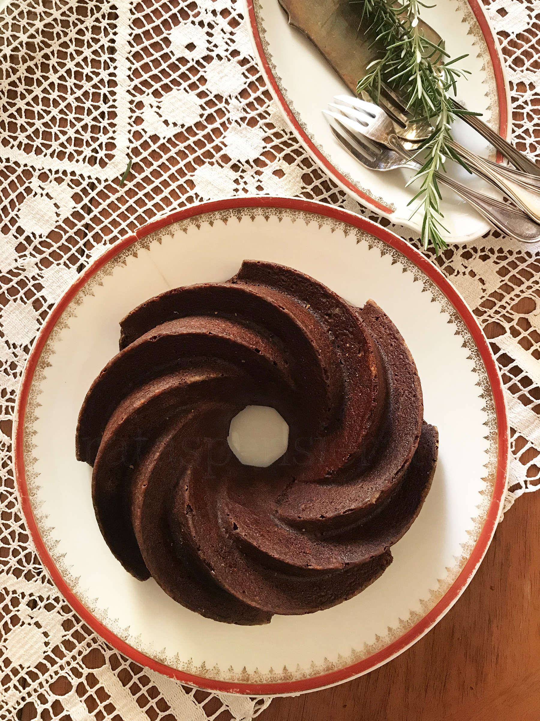Bundt cake al cioccolato (ricetta de Il Cucchiaio d’Argento)