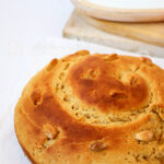 brioche di semola (con gelatina di mandarini)