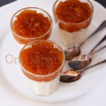 Mini dessert alla crema di riso e marmellata