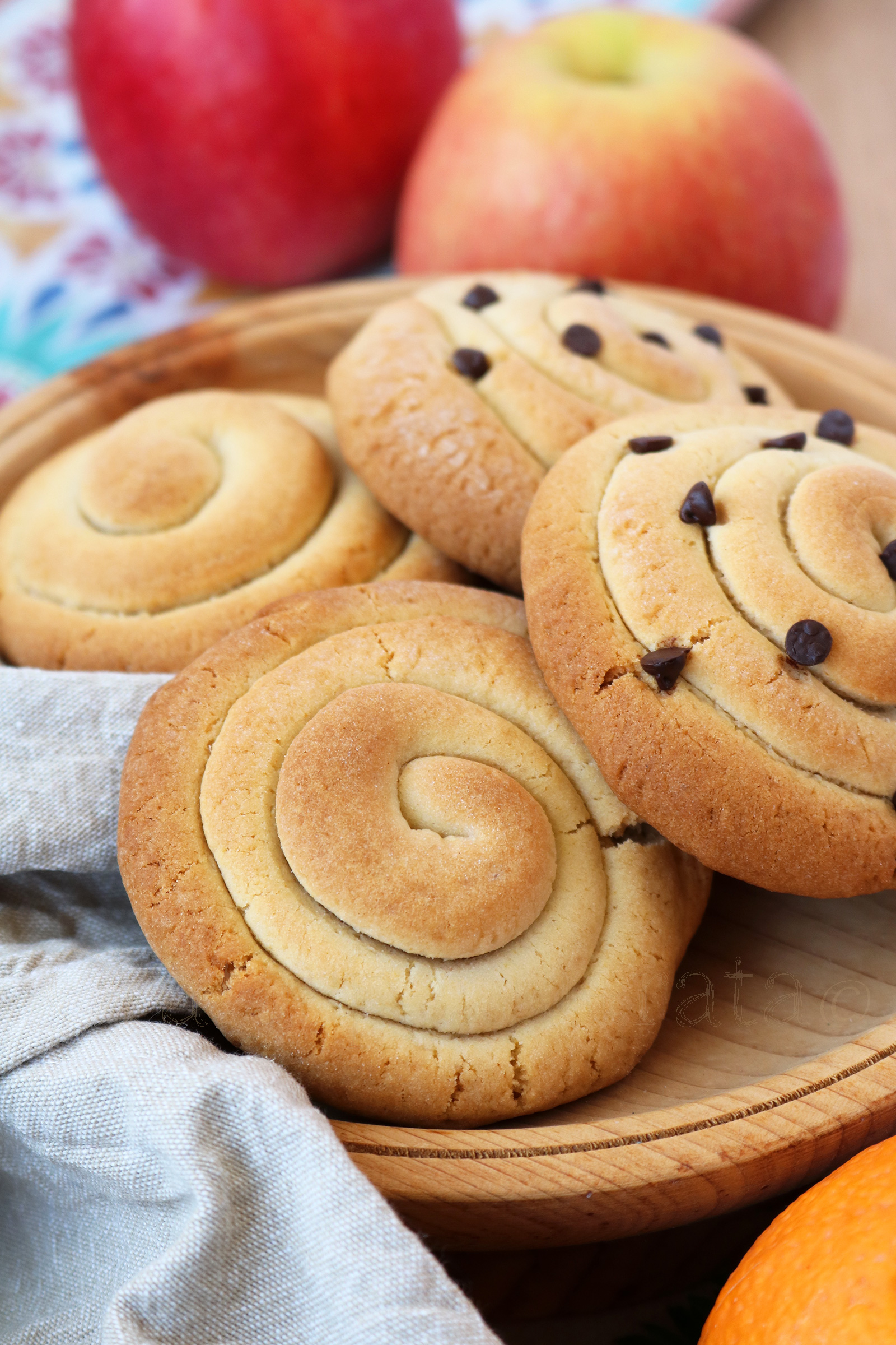 Chiocciole dolci panna&olio