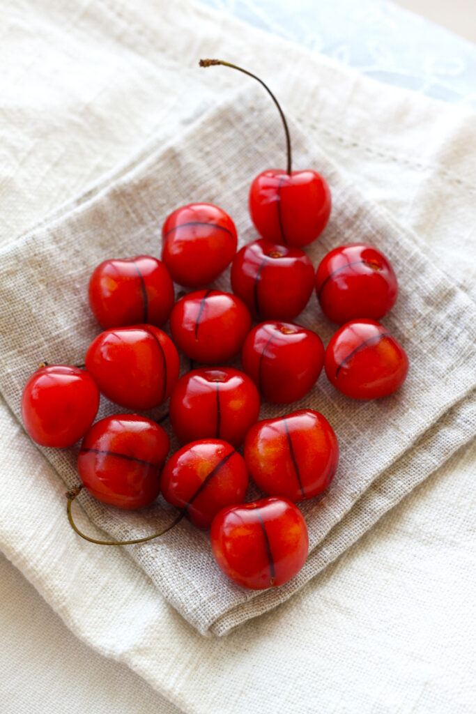 composta agrodolce di ciliegie