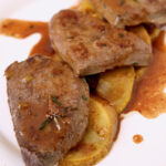 fegato di vitello con le mele