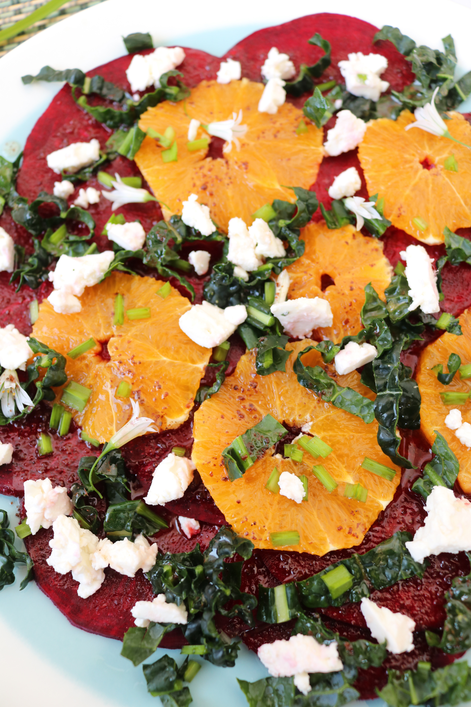 Insalata di barbabietole e arance