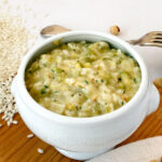 risotto con zucchine e nocciole