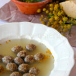 Polpettine in brodo al profumo di finocchietto