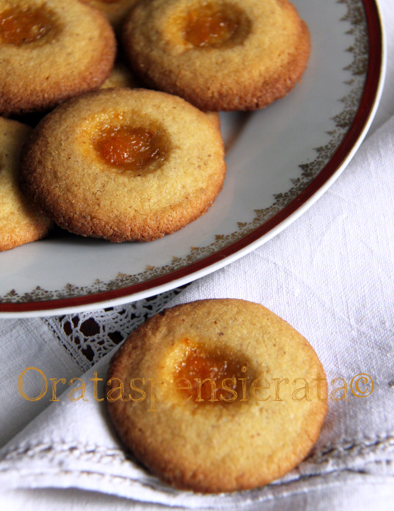 biscotti sabèe alla marmellata di arance