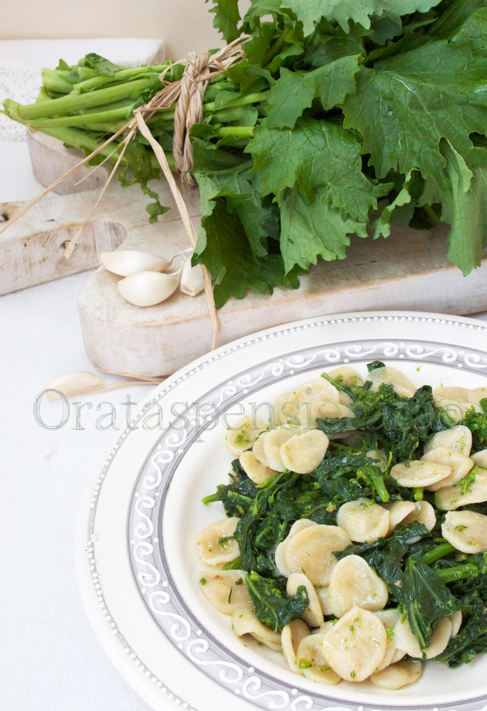 orecchiette con le cime di rapa