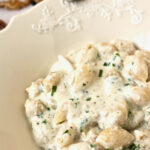 pasta alla ricotta con noci ed erbe