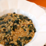 risotto con cavolo nero e zucca