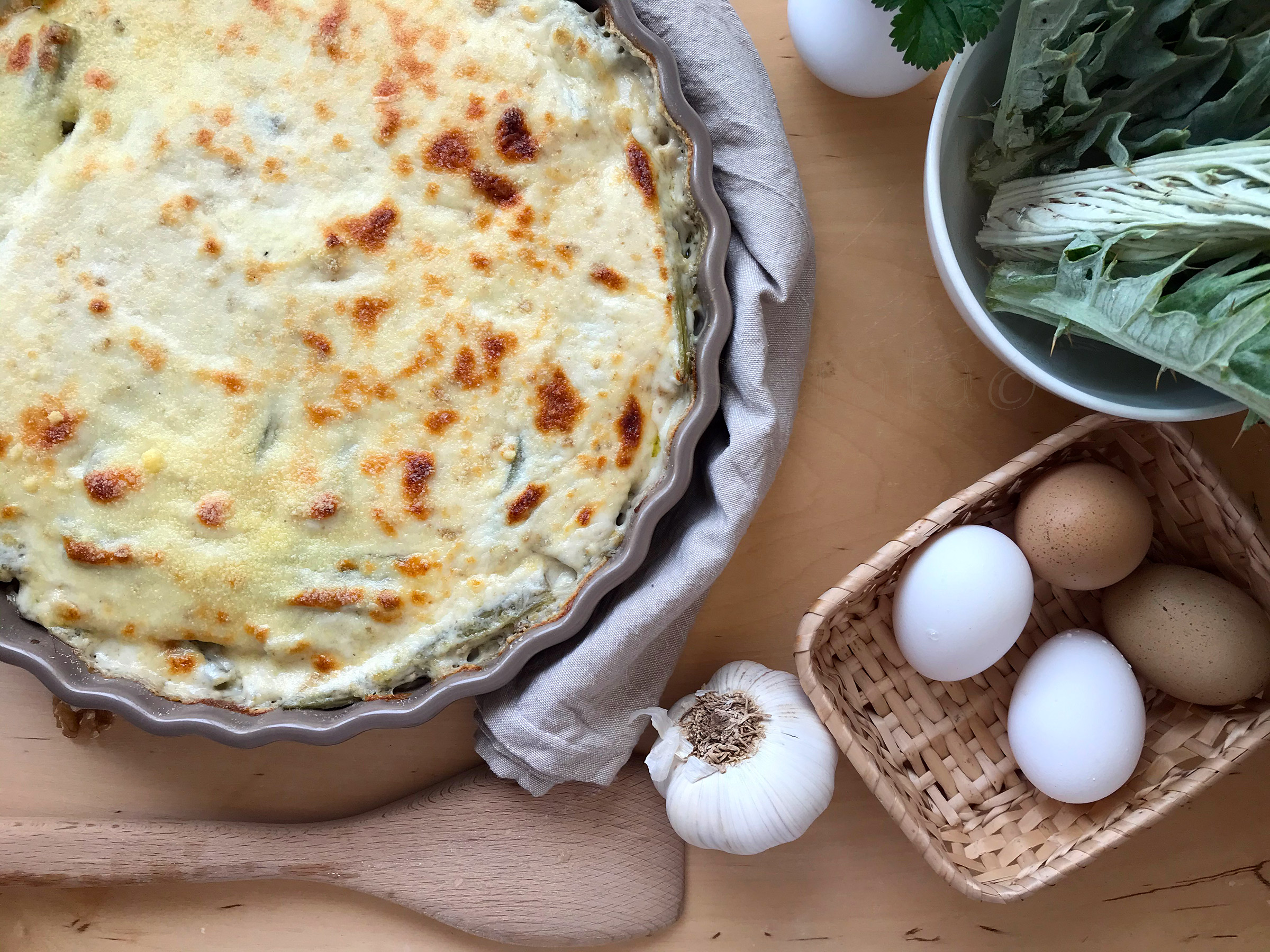 gratin classico di cardi