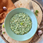 Risotto alle cime di rapa con la robiola