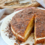 Torta al caramello salato