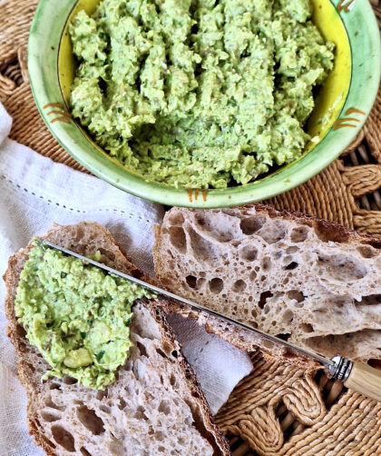 Pesto rustico di fave