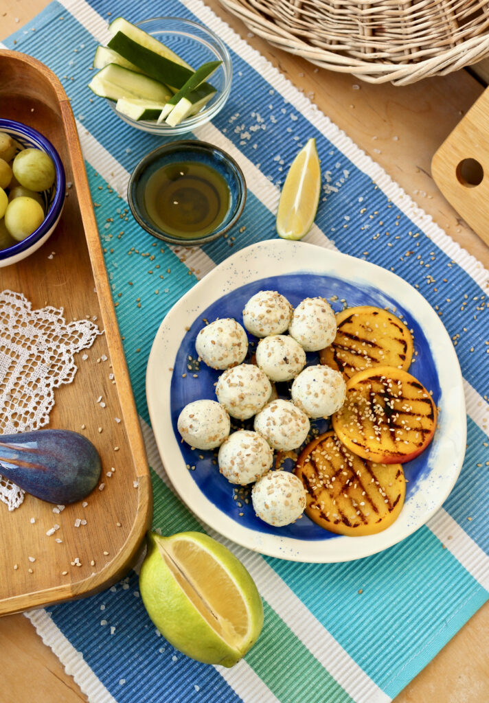 labneh e nettarine